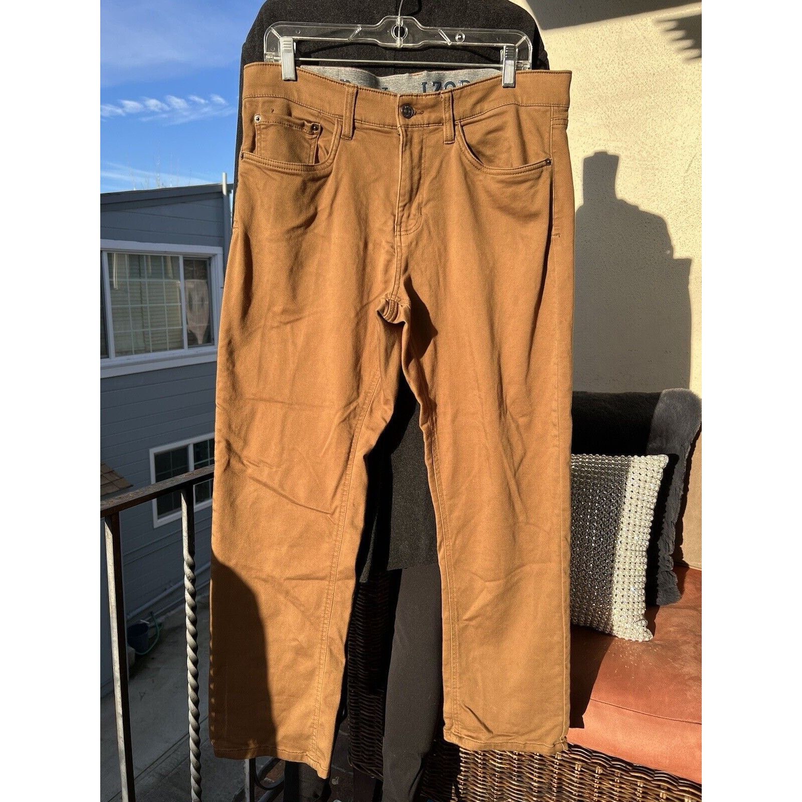 Izod Izod Men's Jeans Comfort Stretch Supersoft Knit Pants 34x30 Size US 34 / EU 50 - 3 Thumbnail