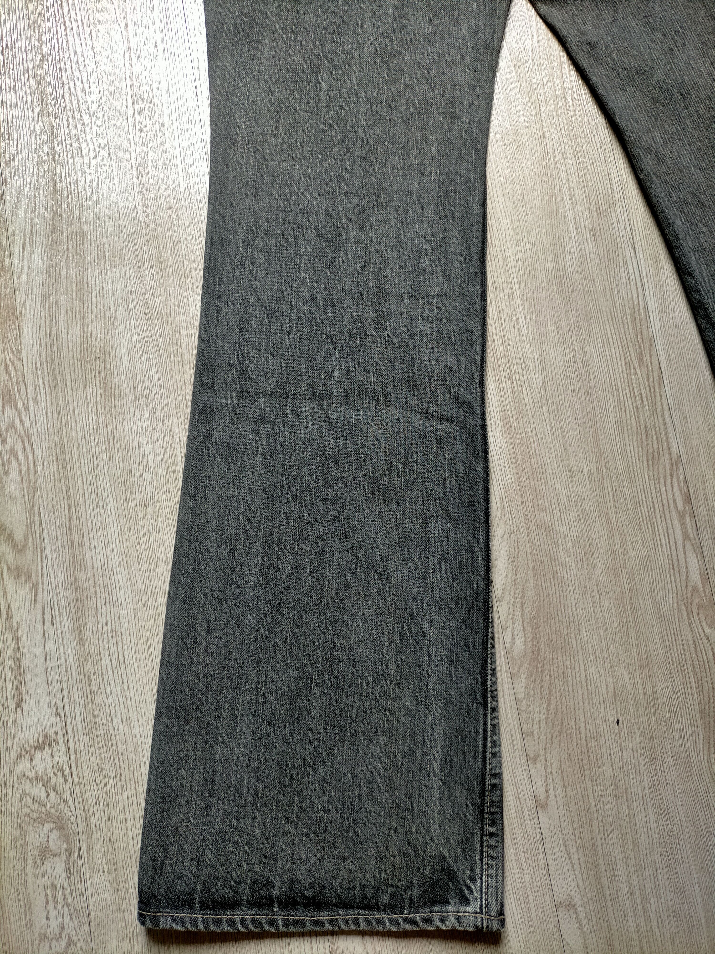 OMNIGOD OMNIGOD Japanese Flare Jeans Boot cut black Denim Size US 31 - 17 Thumbnail