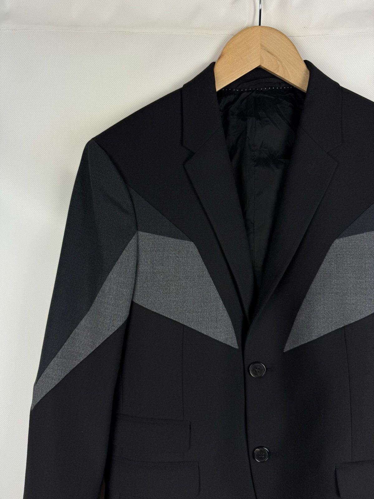 Neil Barrett Neil Barrett Wool Blazer Jacket Size US 36 / EU 46 Slim Fit Size 36R - 4 Thumbnail