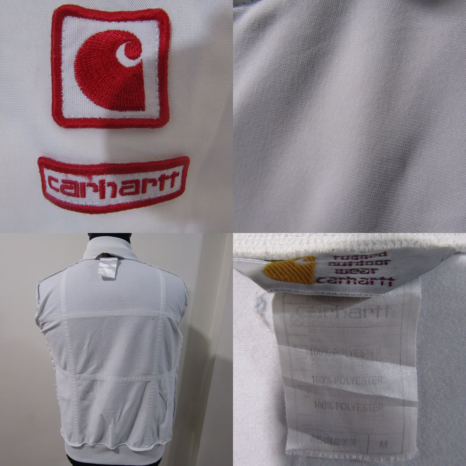 Carhartt Carhartt Womens Jacket White M Chest 34/36 Size M / US 6-8 / IT 42-44 - 9 Thumbnail