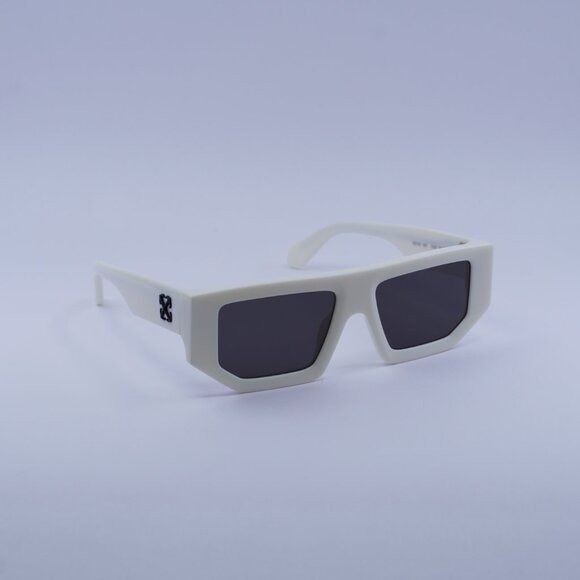 Off-White Off-White OERI13F VANCOUVER 0107 Sunglasses White Geometric Size ONE SIZE - 5 Thumbnail