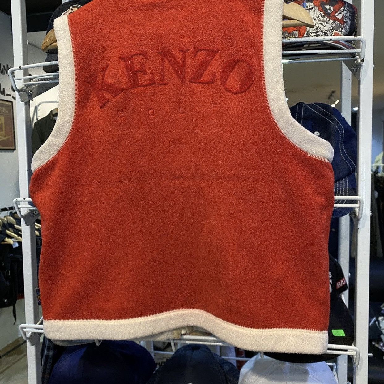 Kenzo Vintage Kenzo Golf Fleece Vest Jackets Size US S / EU 44-46 / 1 - 4 Thumbnail