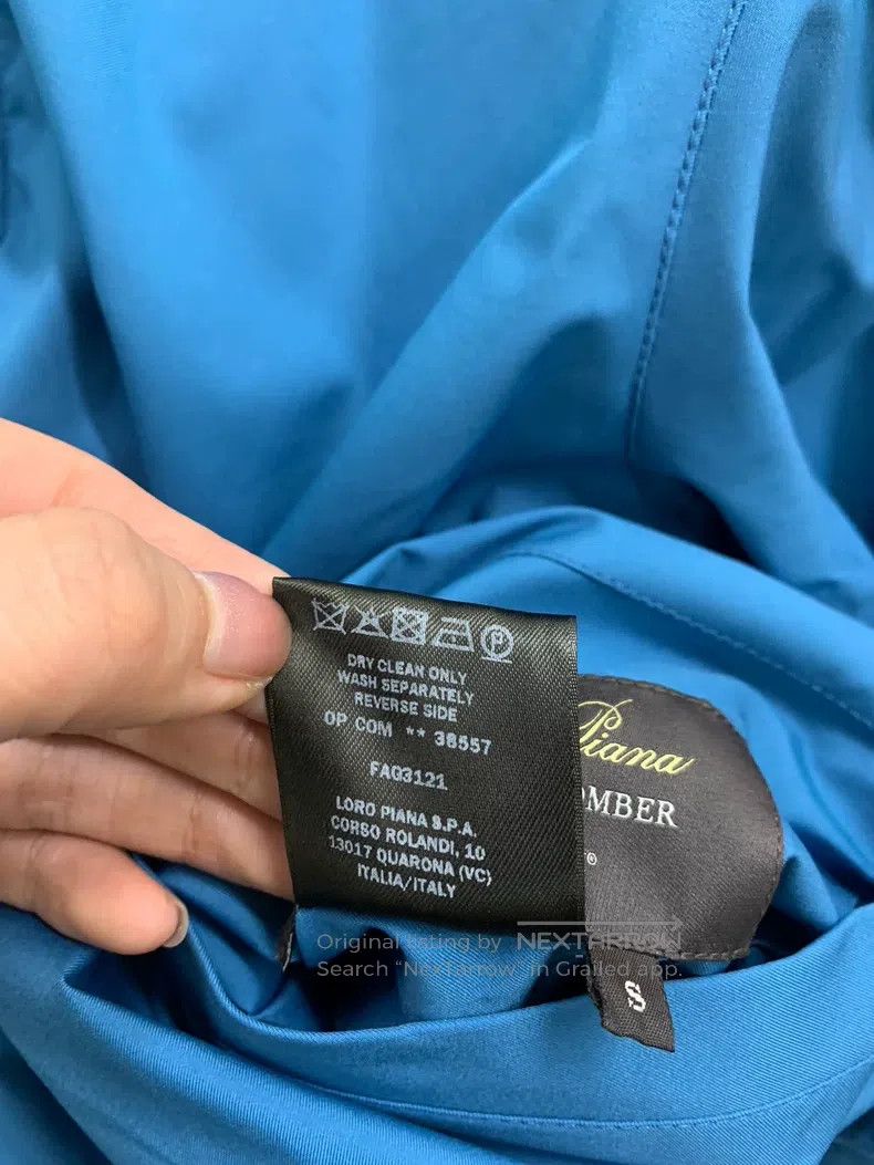Loro Piana Loro Piana Blue reversible jacket Size S / US 4 / IT 40 - 6 Thumbnail