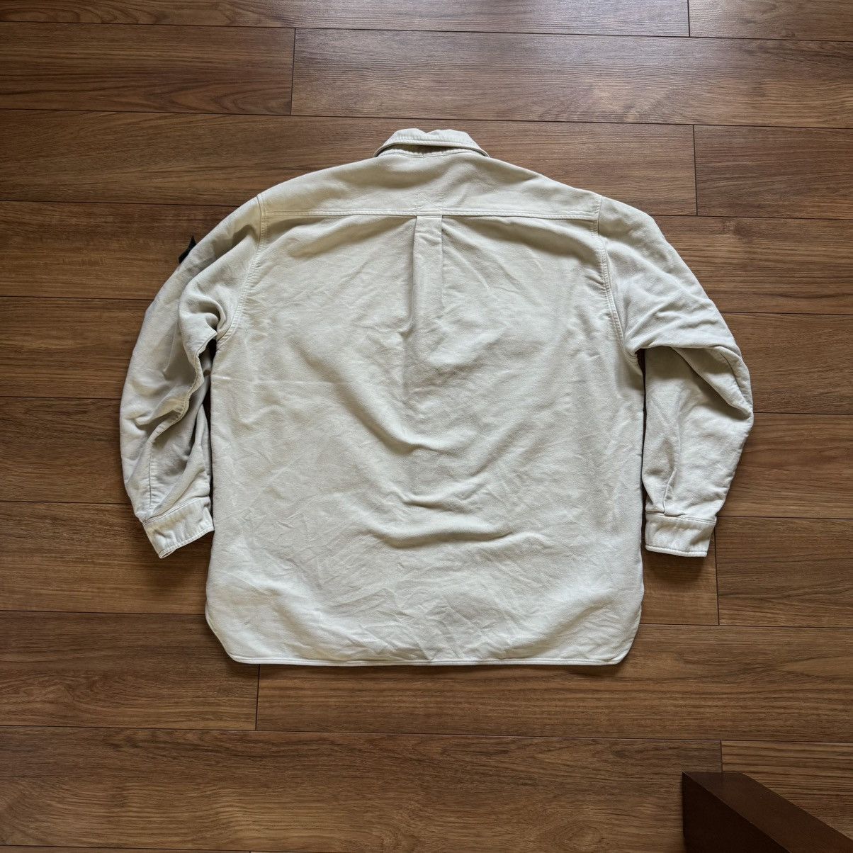 Stone Island Vintage 90s beige overshirt jackst Size US XL / EU 56 / 4 - 5 Thumbnail