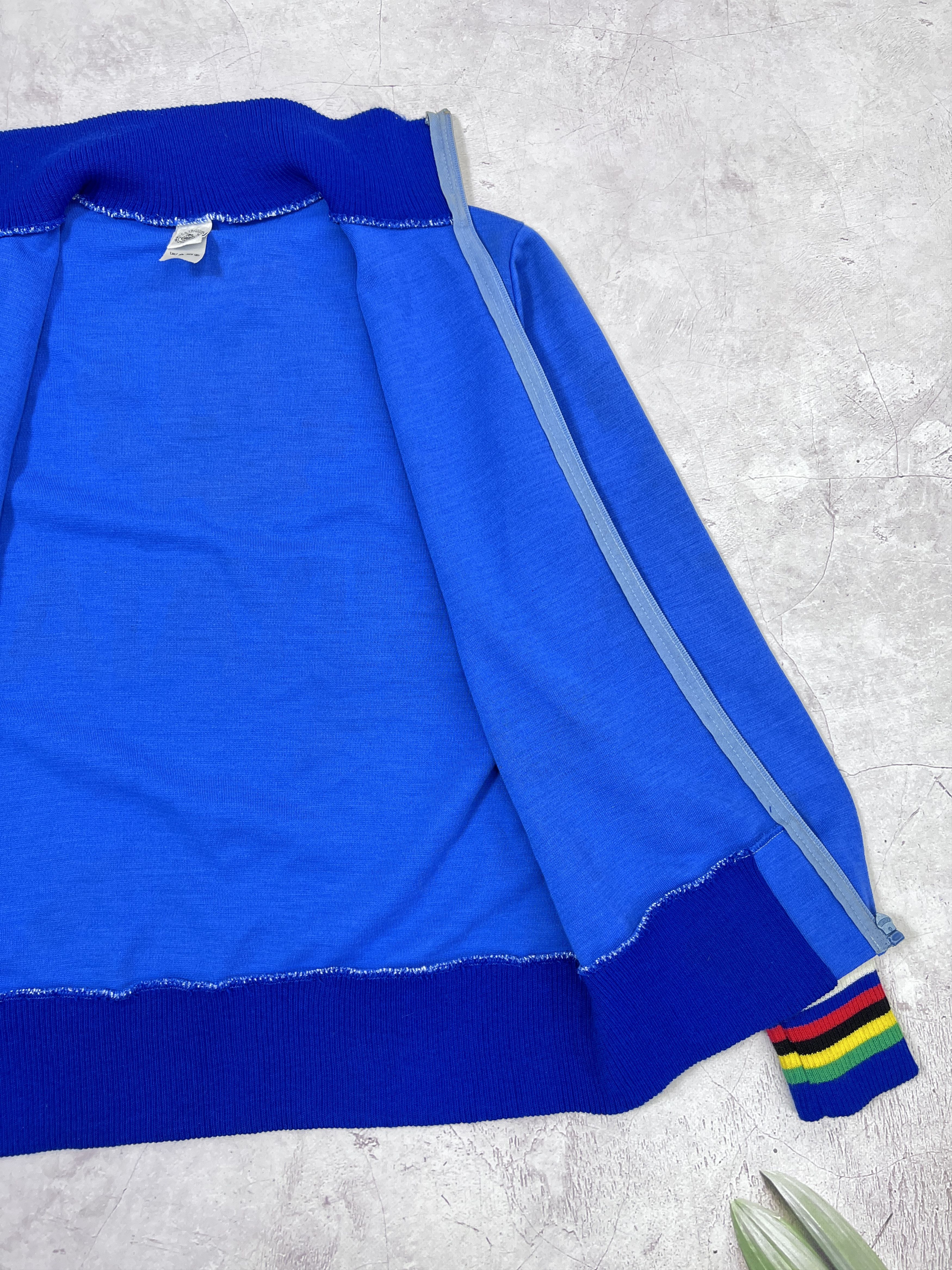 Sports Specialties × Vintage 80s Miyata Cycling Jersey S.A. Tricodor UCI Size US M / EU 48-50 / 2 - 10 Thumbnail