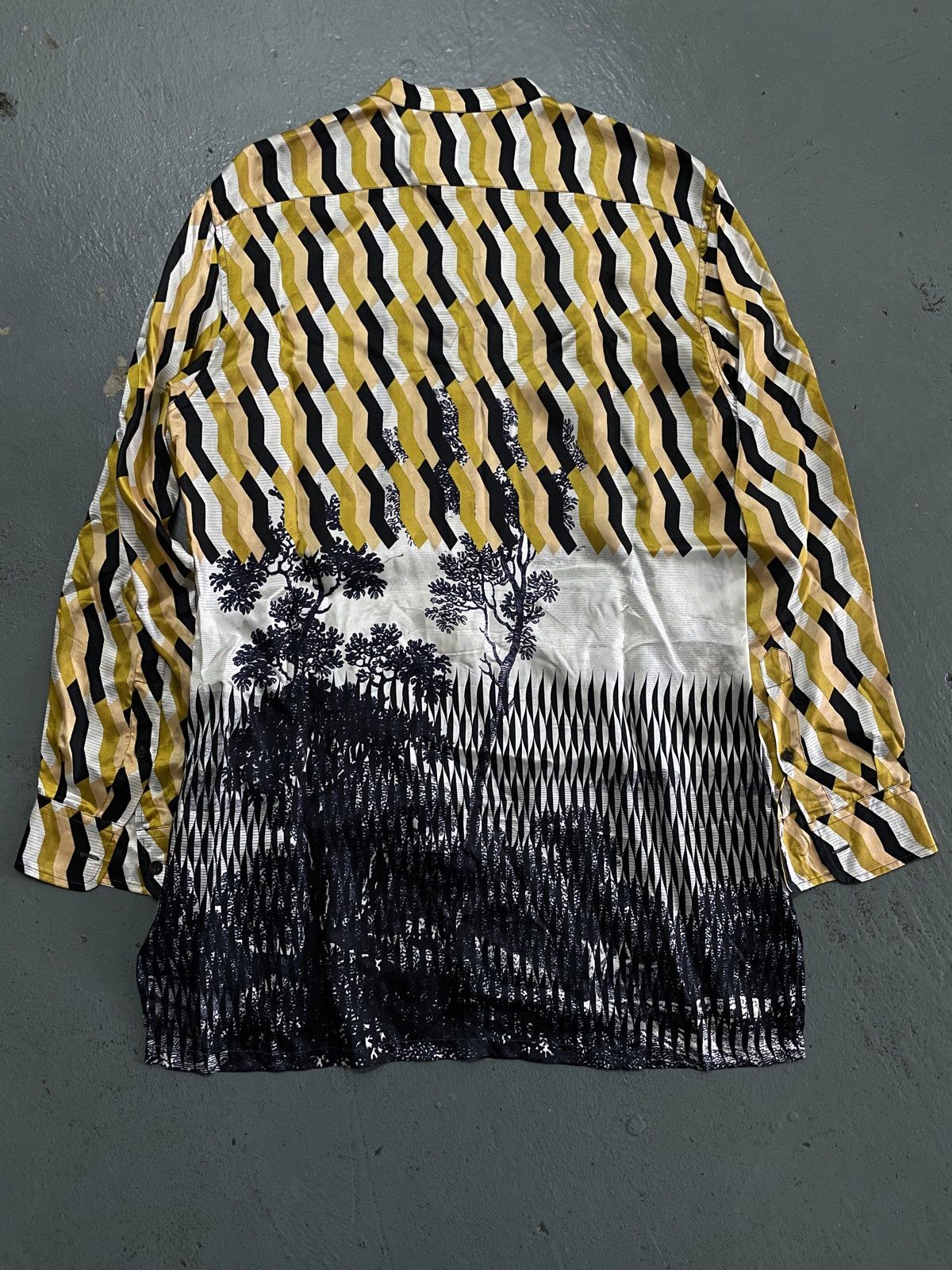 Designer AW20 DRIESVANNOTEN “Marielena Andre” Pattern Button Up Shirt Size US M / EU 48-50 / 2 - 9 Thumbnail