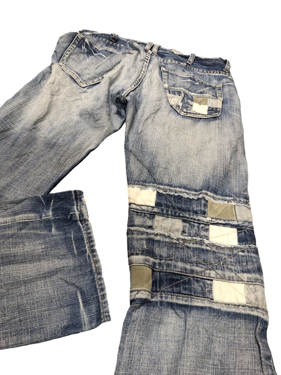 If Six Was Nine × Japanese Brand × Le Grande Bleu (L.G.B.) VINTAGE JAPANESE BRAND HERITAGE STONE DENIM JEANS Size US 32 / EU 48 - 6 Thumbnail