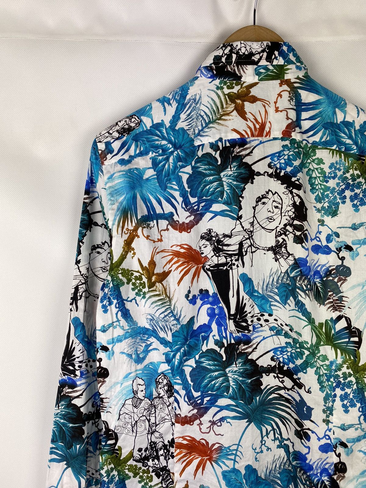 Etro Etro men’s long sleeve overprinted button up shirt size 39 Size US L / EU 52-54 / 3 - 15 Thumbnail