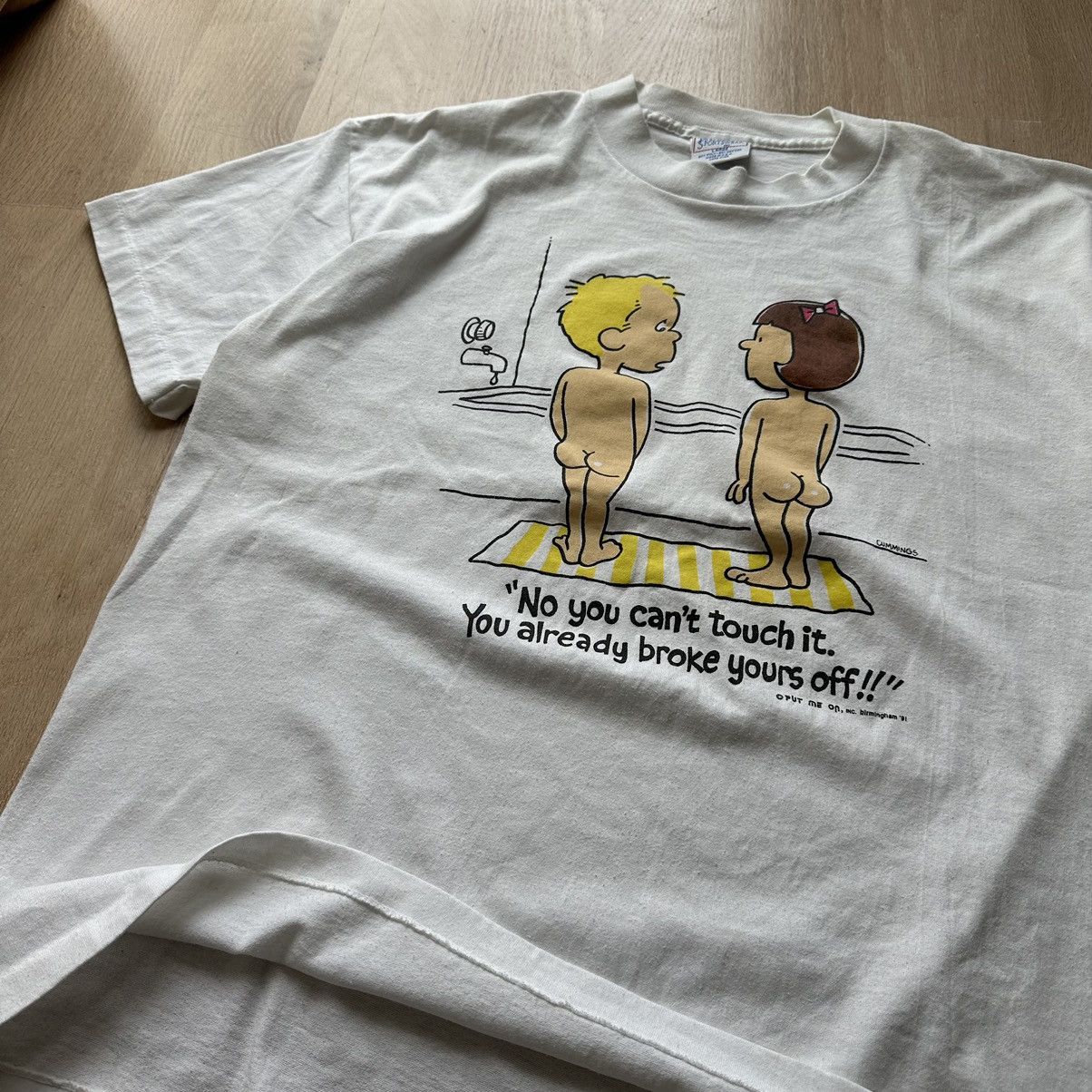 Other Vintage 90s Adult Humor Funny You Can’t Touch It Kid Shirt Size US L / EU 52-54 / 3 - 6 Thumbnail