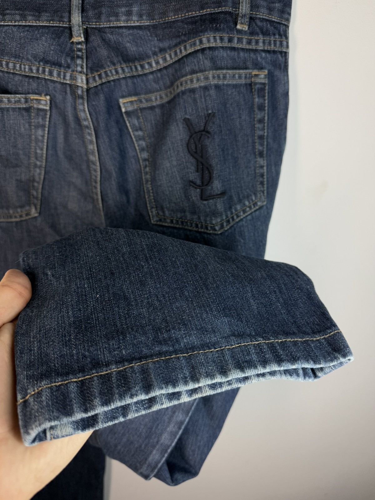 Yves Saint Laurent 32x32 YSL Jeans Denim Pants Size US 32 / EU 48 - 17 Thumbnail