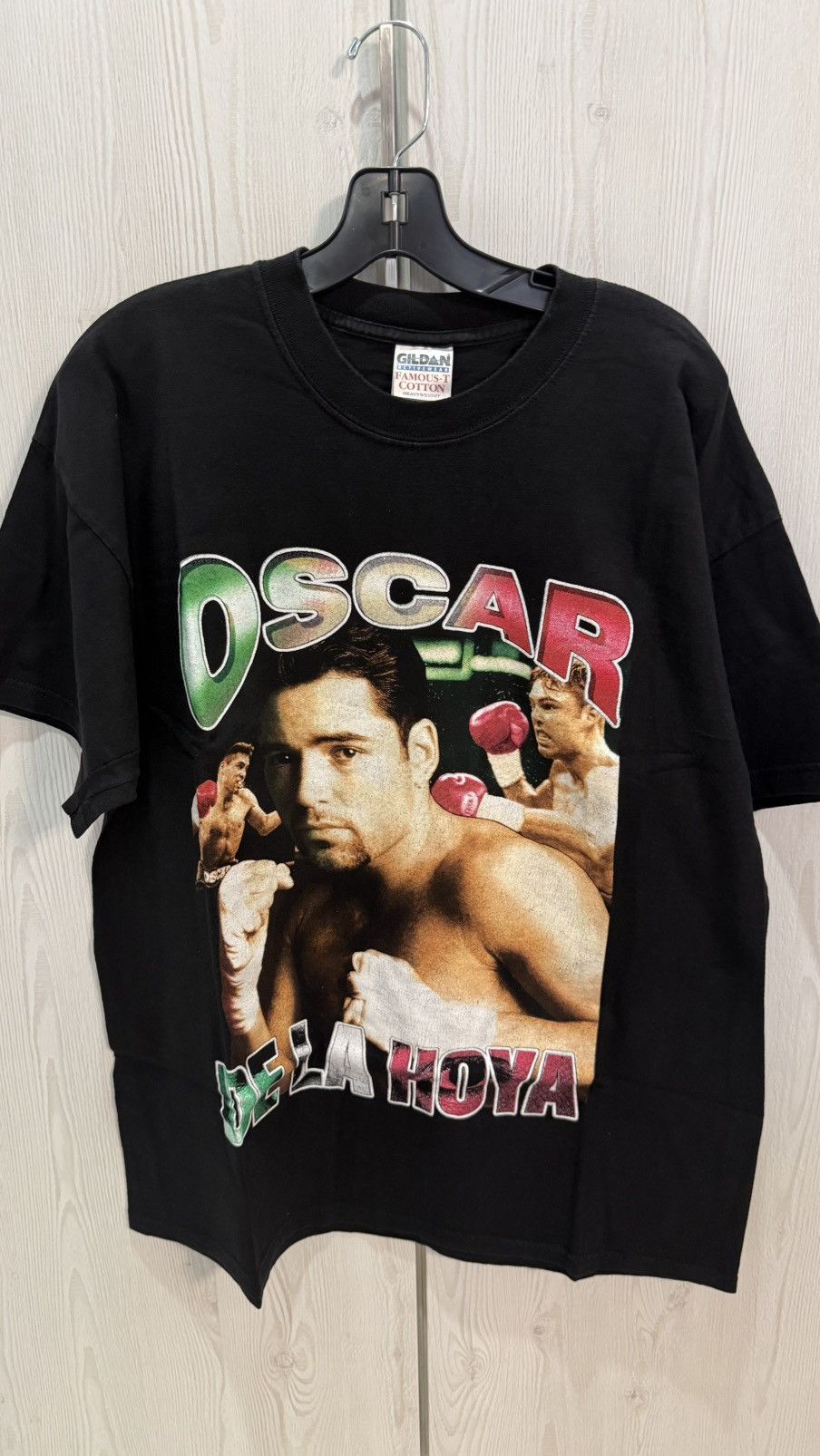 All Sport Oscar De La Hoya WBC Welterweight Champion Tee size XL Size US XL / EU 56 / 4 - 1 Thumbnail
