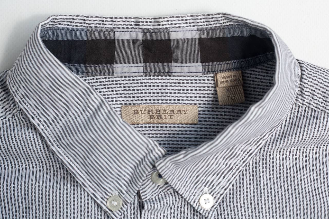 Burberry burberry brit logo cotton shirt Size US XL / EU 56 / 4 - 4 Thumbnail
