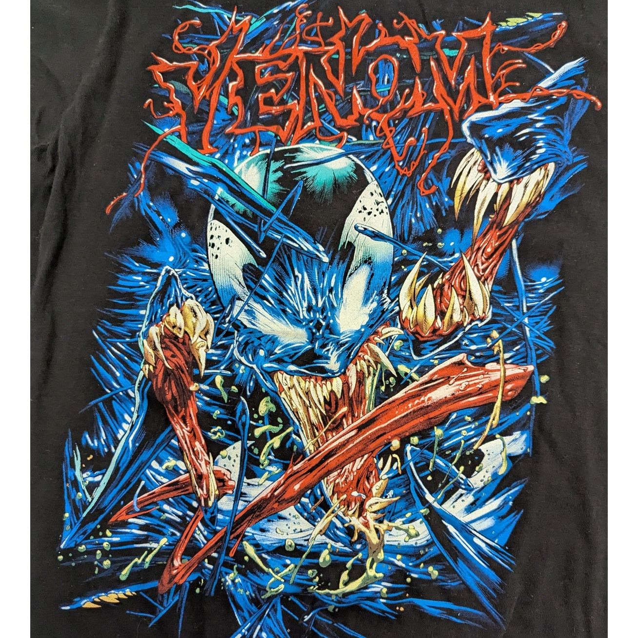 Mad Engine × Marvel Comics × Vintage 2000s Venom Marvel Mad Engine Symbiote t-shirt Size US XL / EU 56 / 4 - 2 Thumbnail