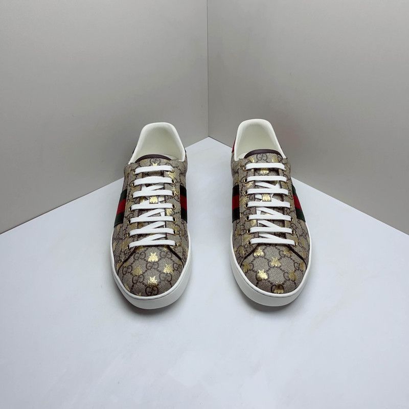 Gucci Gucci Ace Low-Top Fashion Sneakers for Men - Size US 11 / EU 44 - 2 Thumbnail