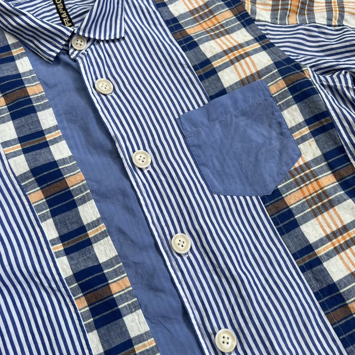 Issey Miyake Frabois Patchwork Button up Shirt Size US M / EU 48-50 / 2 - 4 Thumbnail