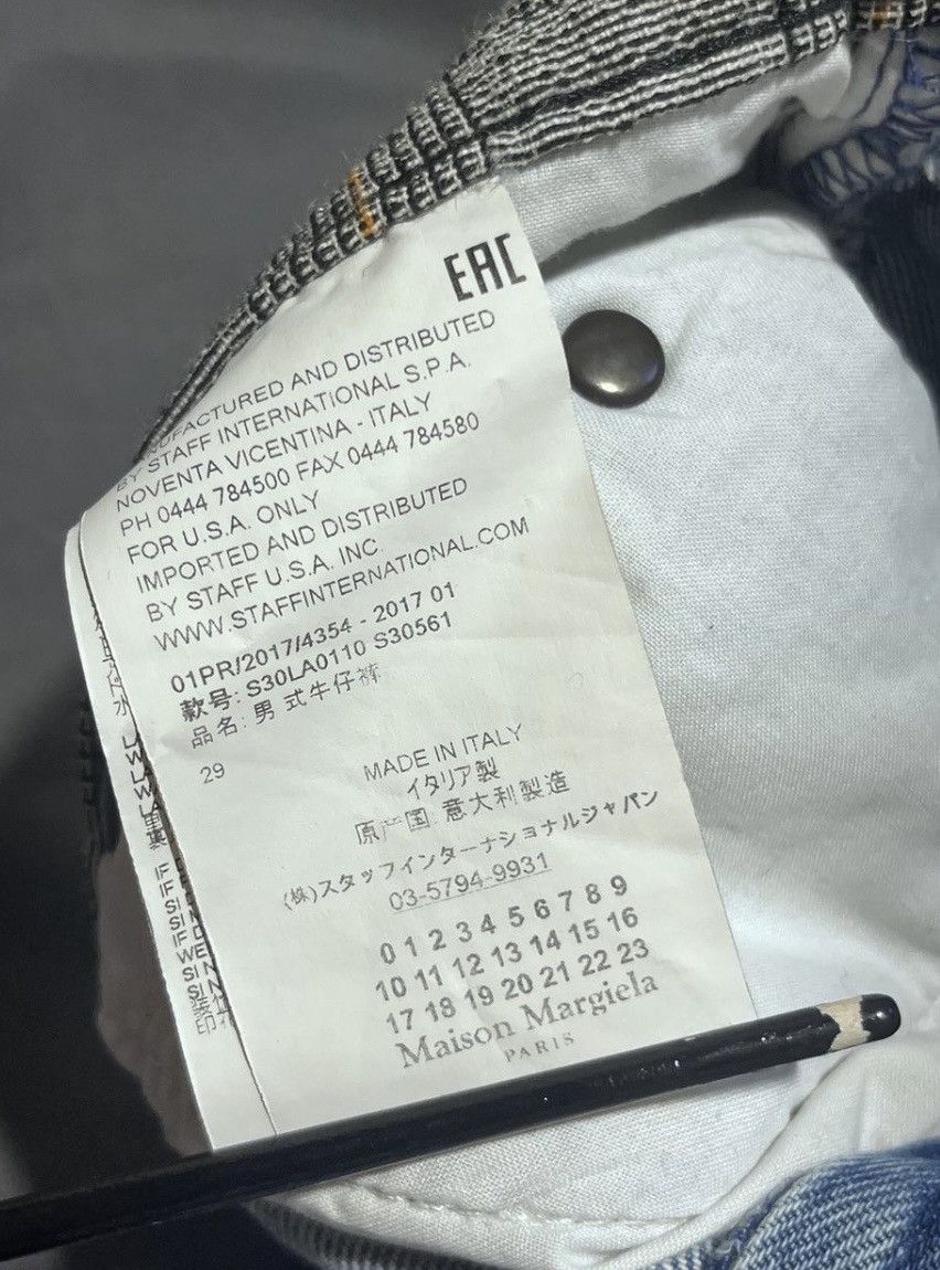Maison Margiela Maison Margiela jeans 2004 Luxury designer Rare denim Size US 29 - 9 Thumbnail