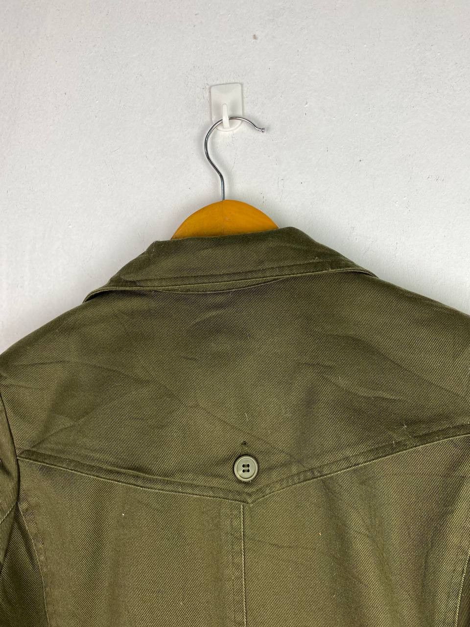 Japanese Brand × Vintage vintage japanese brands hard khakis long jacket Size M / US 6-8 / IT 42-44 - 9 Thumbnail