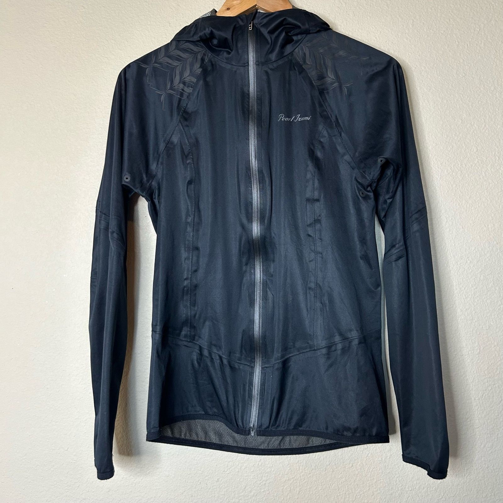 PEARL iZUMi Pearl Izumi Jacket Womens Lightweight Cycling Black Size M Size M / US 6-8 / IT 42-44 - 12 Thumbnail
