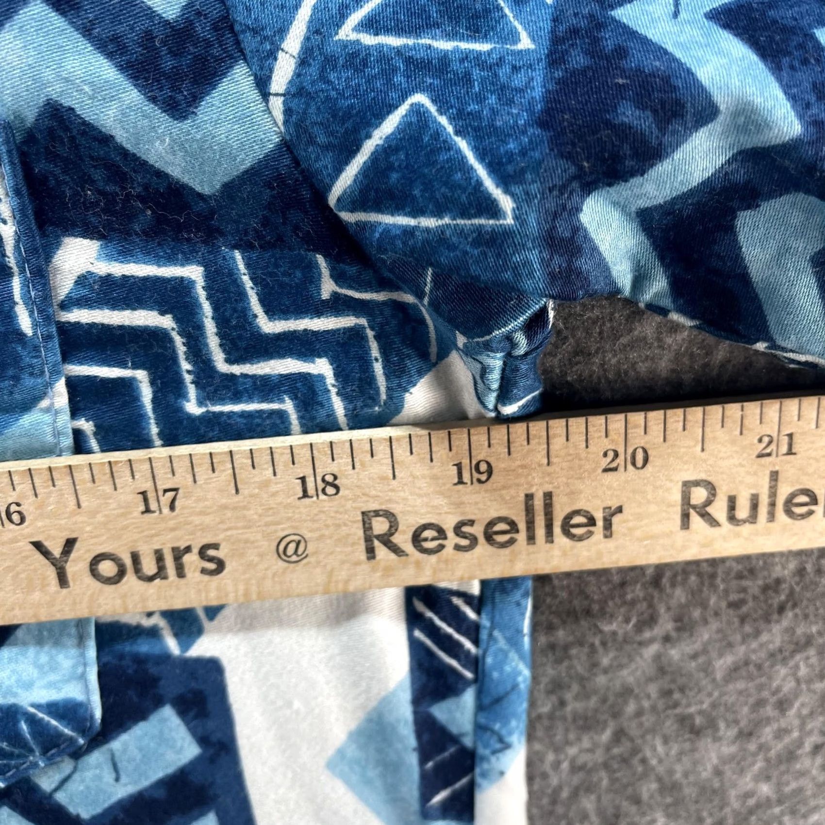 Vintage Duke Kahanamoku Shirt Mens Small Blue Aloha Hawaiian Tapa Print Camp Collar Size US S / EU 44-46 / 1 - 5 Thumbnail