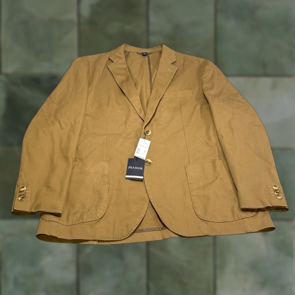 Jos. A. Bank VINTAGE Jos. A. Bank Tailored Fit Blazer Brown XL Business Casual Classic Mens Size 46R - 1 Thumbnail