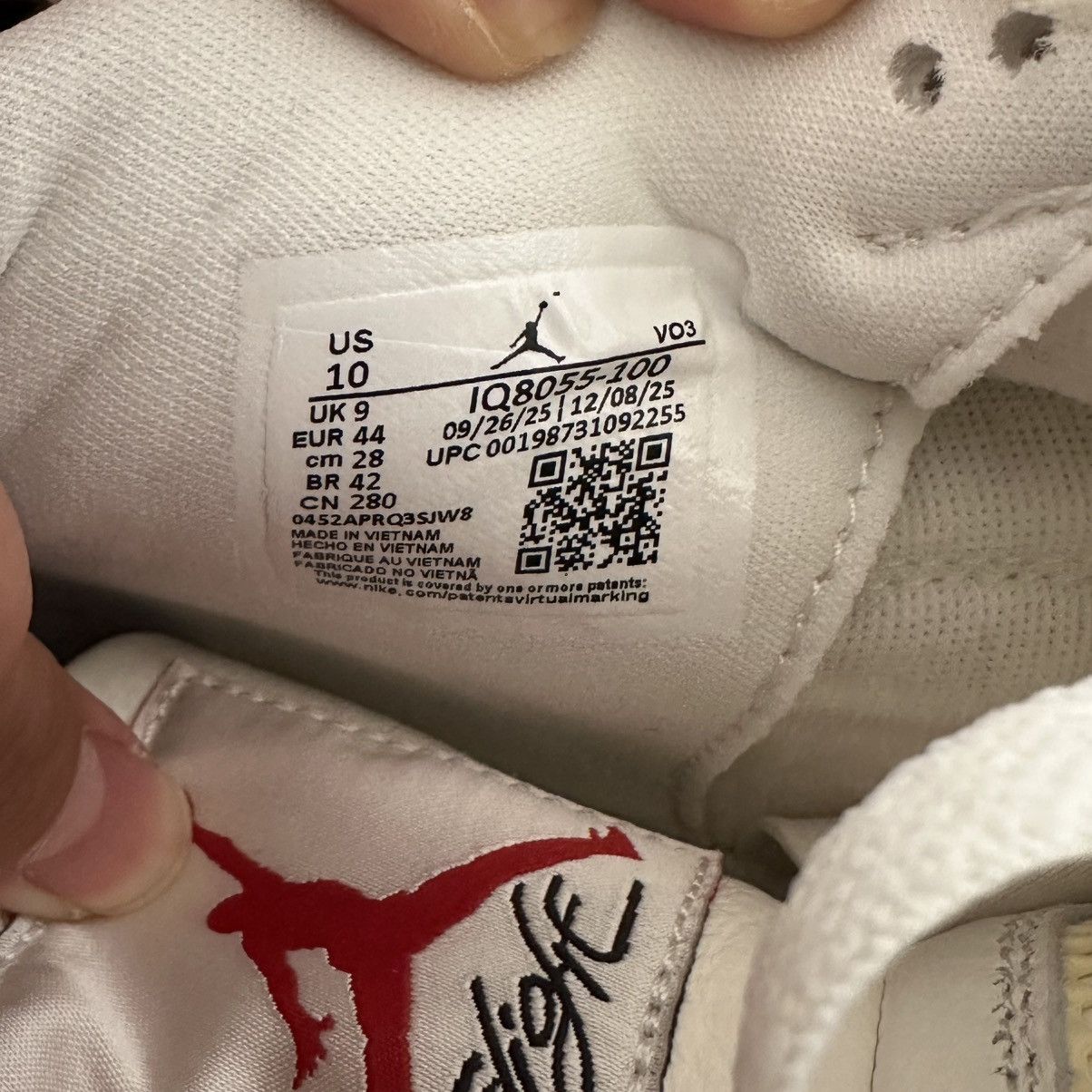 Jordan Brand Air Jordan 4 Nigel Sylvester Brick After Brick - NEW Size 44 Size US 10 / EU 43 - 7 Thumbnail