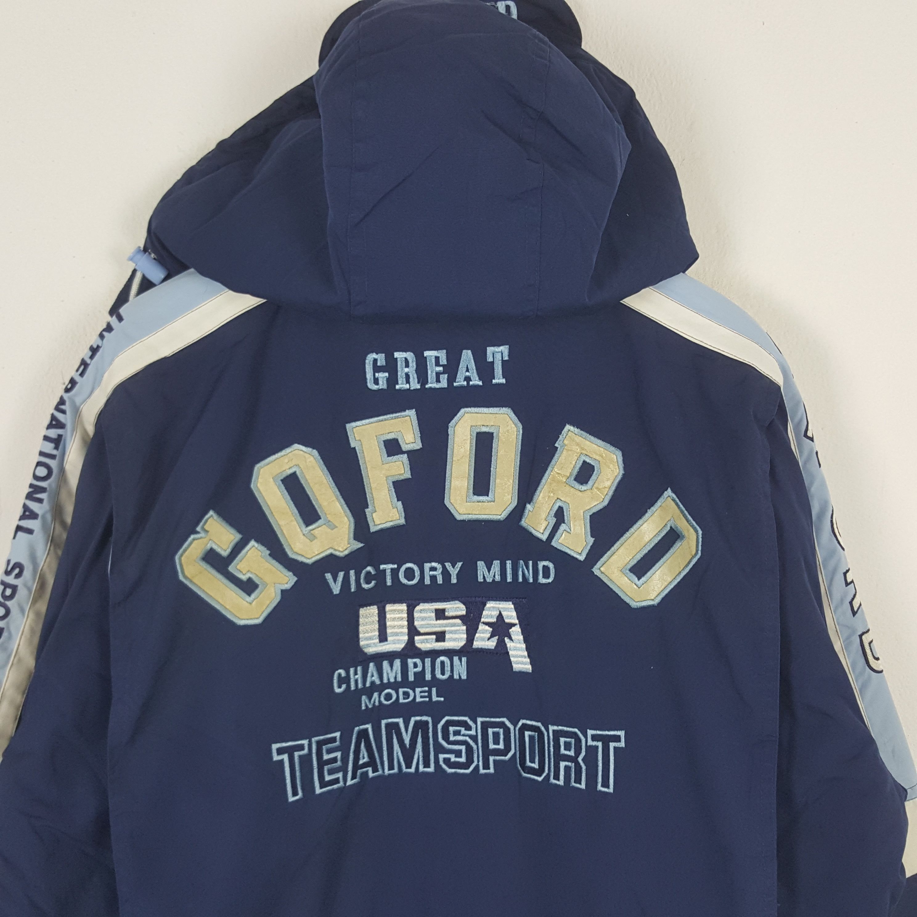 Japanese Brand × Vintage Vintage GQ Ford Club American Sports Style Jacket C284N4 Size US XXL / EU 58 / 5 - 2 Thumbnail