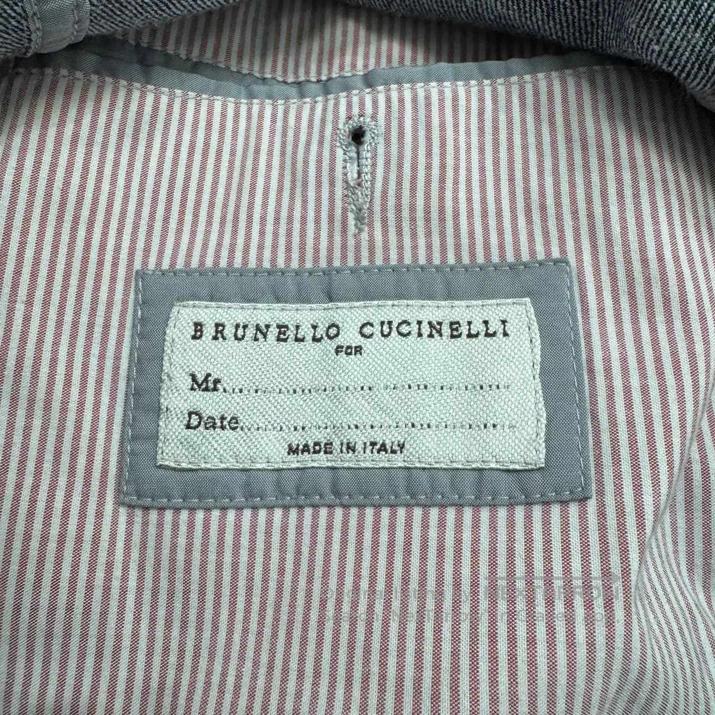 Brunello Cucinelli Brunello Cucinelli Denim Jacket. Size US M / EU 48-50 / 2 - 2 Thumbnail