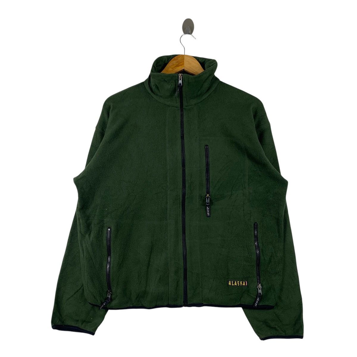 Vintage 90s LEVI'S ALASKA Anorak Multi Pockets Light Jacket