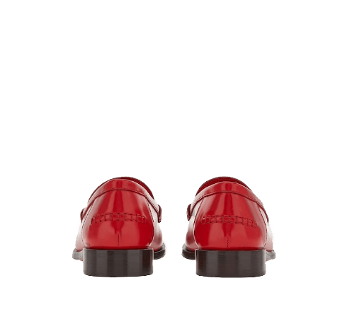 Salvatore Ferragamo o1s1rm0924 Irina Loafers in Flame Red Size US 5.5 / IT 35.5 - 6 Thumbnail
