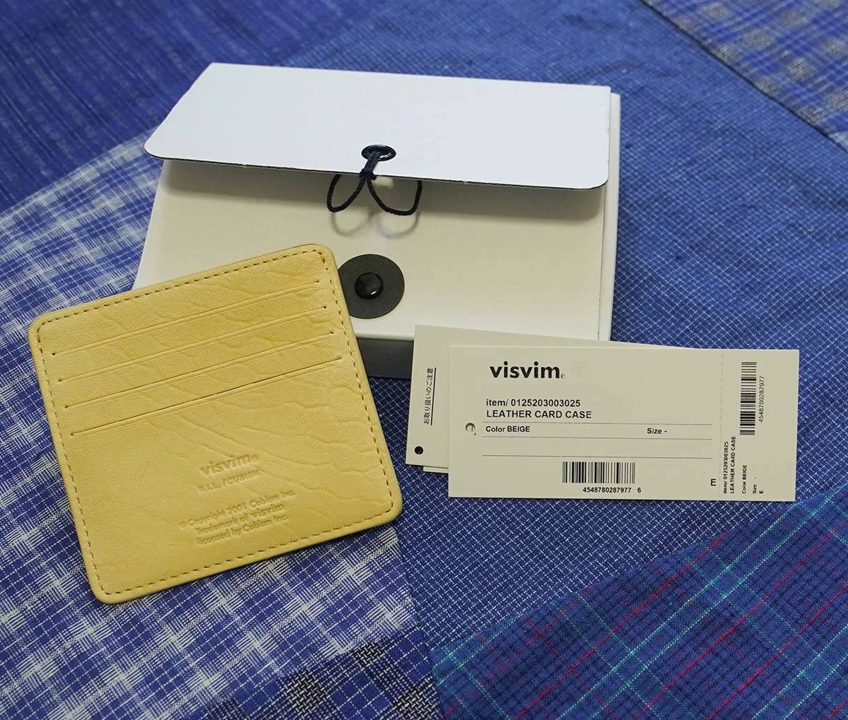 Visvim VISVIM 25AW HORSEHIDE CARD CASE BEIGE Size ONE SIZE - 1 Thumbnail