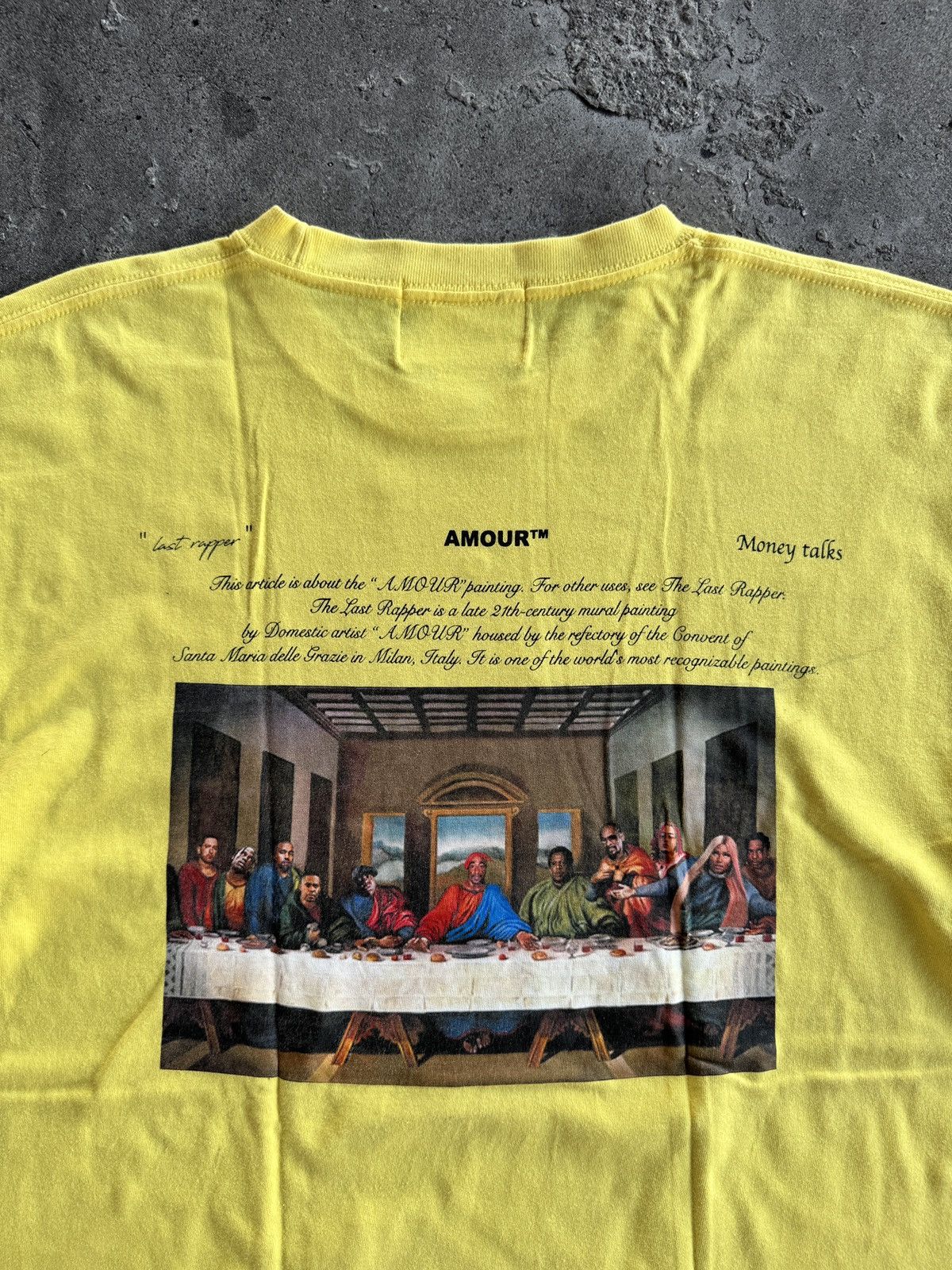 Other Amour “Last Rapper” Money Talks Tee Size US XL / EU 56 / 4 - 2 Thumbnail