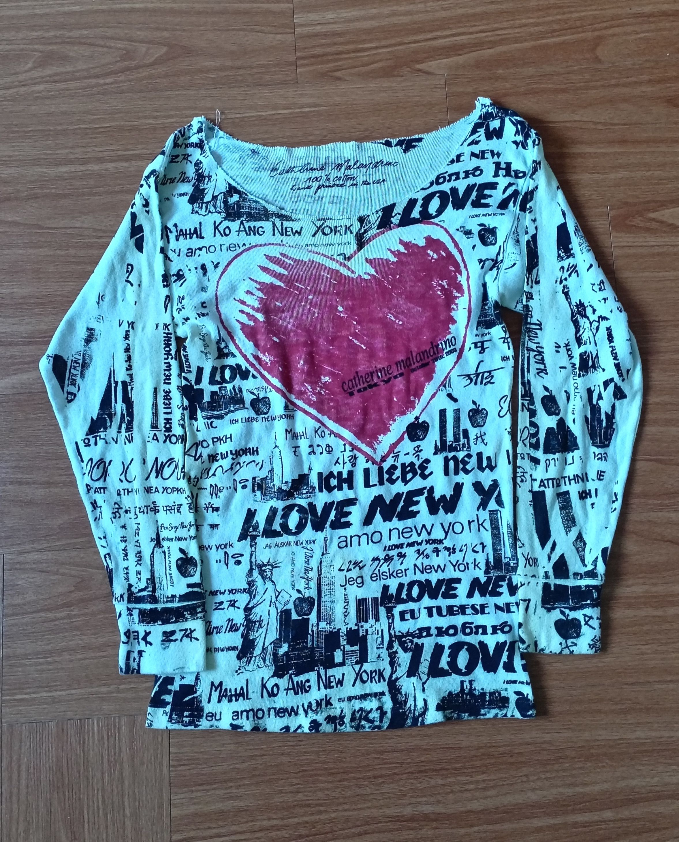 Le Grande Bleu (L.G.B.) Vintage Catherine Malandrino Tokyo 2003 Size XXS / US 00 / IT 34 - 1 Thumbnail