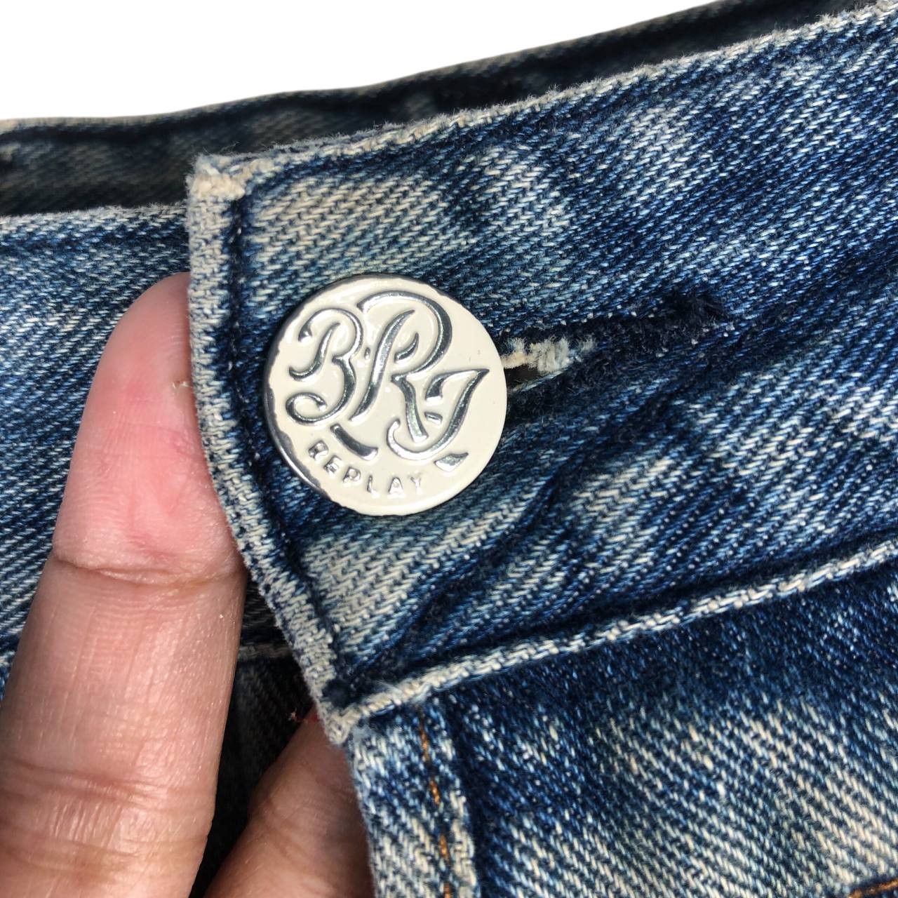 Replay Vintage 80's Replay Asolo Italy Men Blue Jeans Size 30" / US 8 / IT 44 - 12 Thumbnail