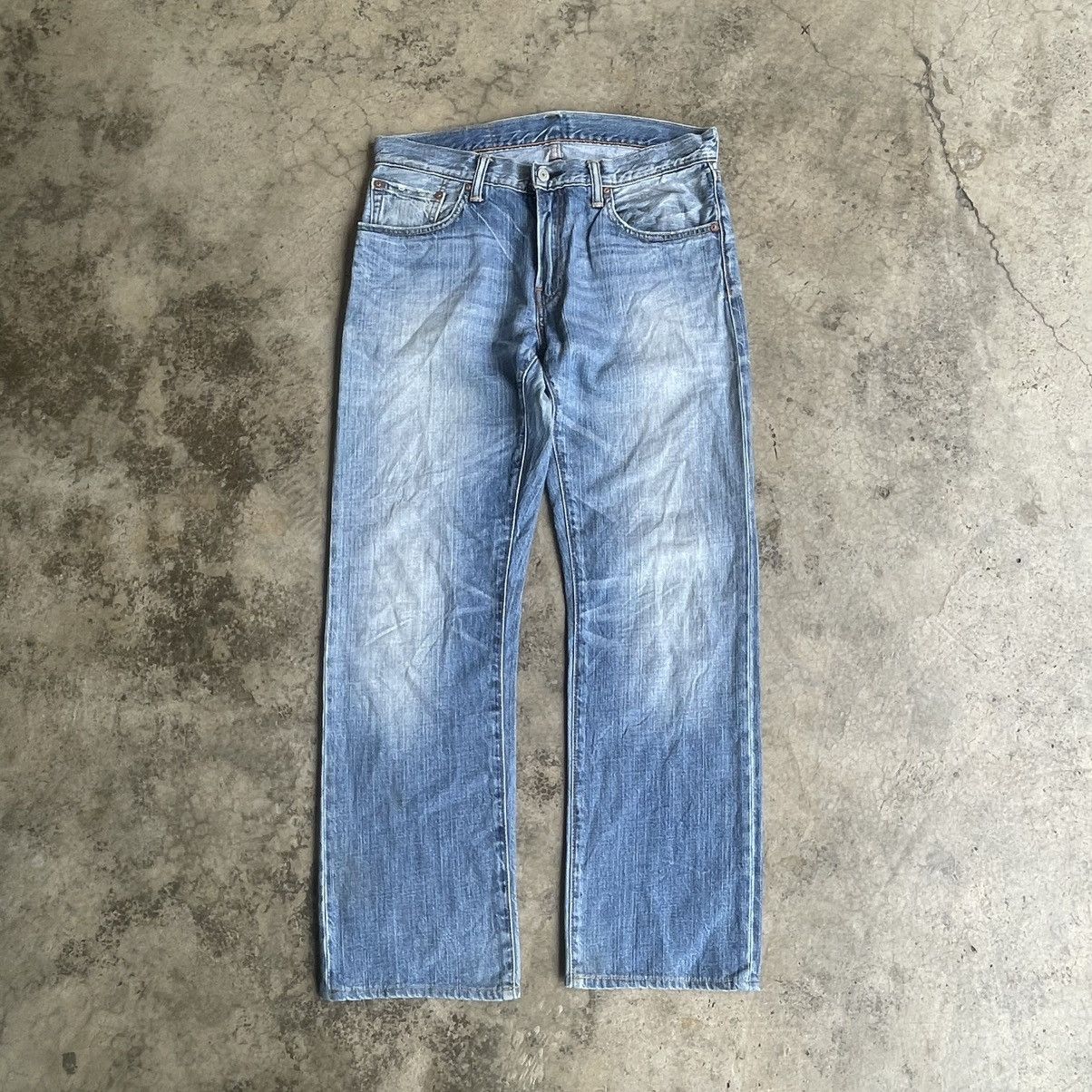 🔥Vintage Levis 502 Stoned Washed Ripped Distress Denim Jeans