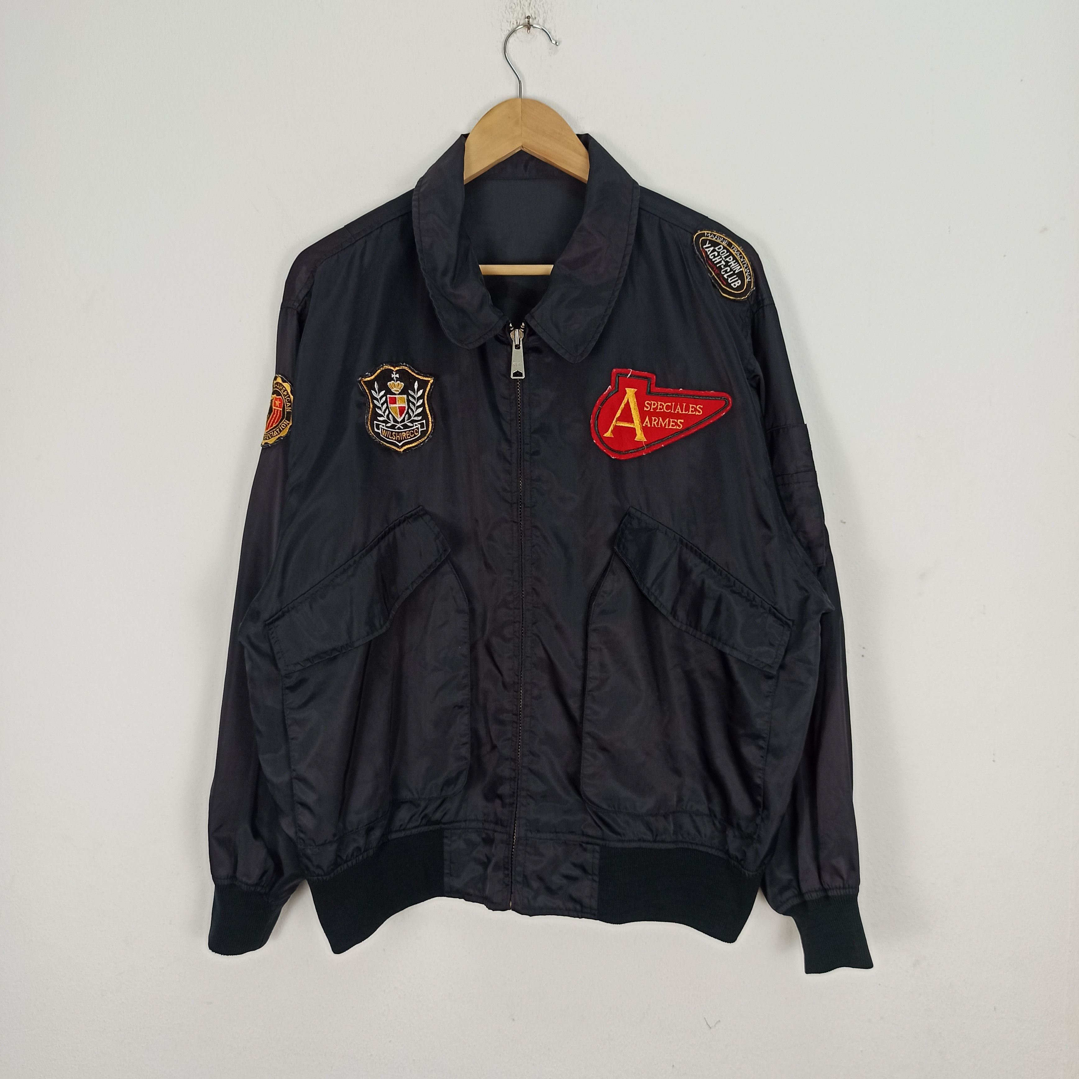 Japanese Brand Vintage Neo Blood Bombers Jacket Size US L / EU 52-54 / 3 - 1 Thumbnail