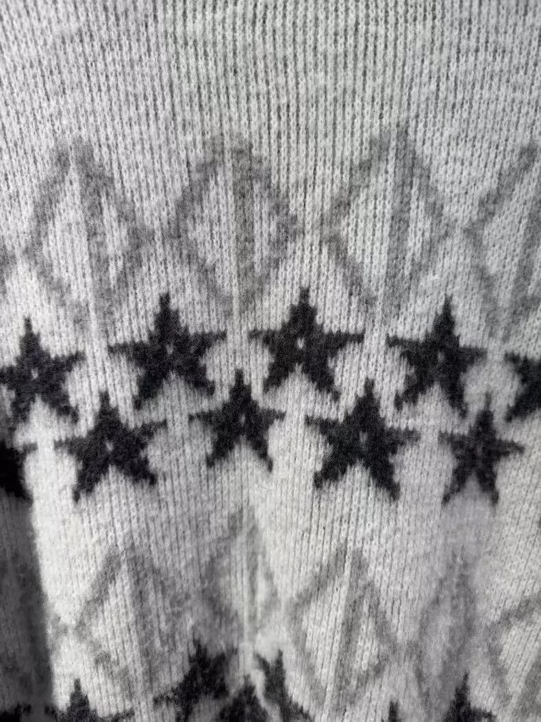 Dior New Dior Star Pattern Sweater XL Size-2506 Size US XL / EU 56 / 4 - 2 Thumbnail