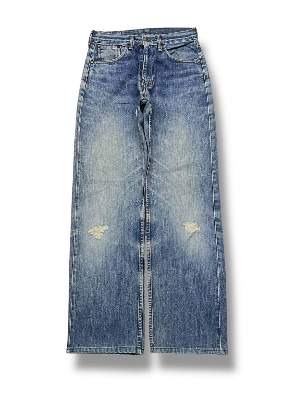 Baggy Vintage 90s Levi’s 504 japan - Faded Wash, Distressed