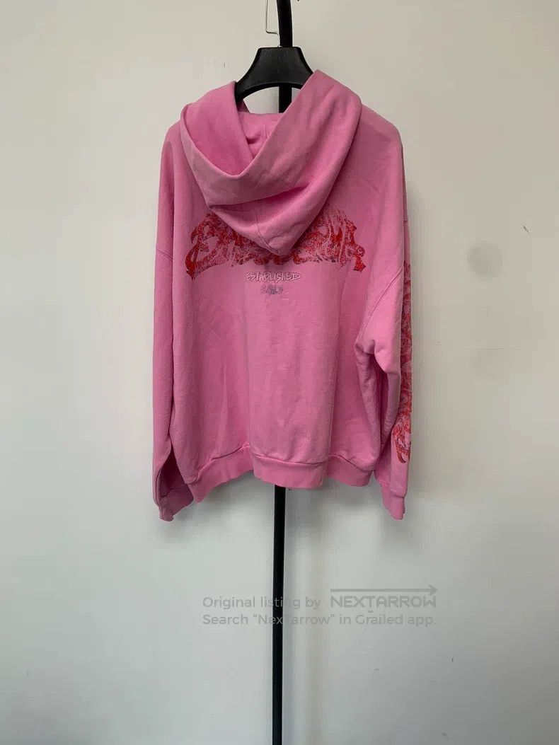 Balenciaga Balenciaga Disaster Flame Zip-Up Hooded Sweatshirt Size US S / EU 44-46 / 1 - 1 Thumbnail