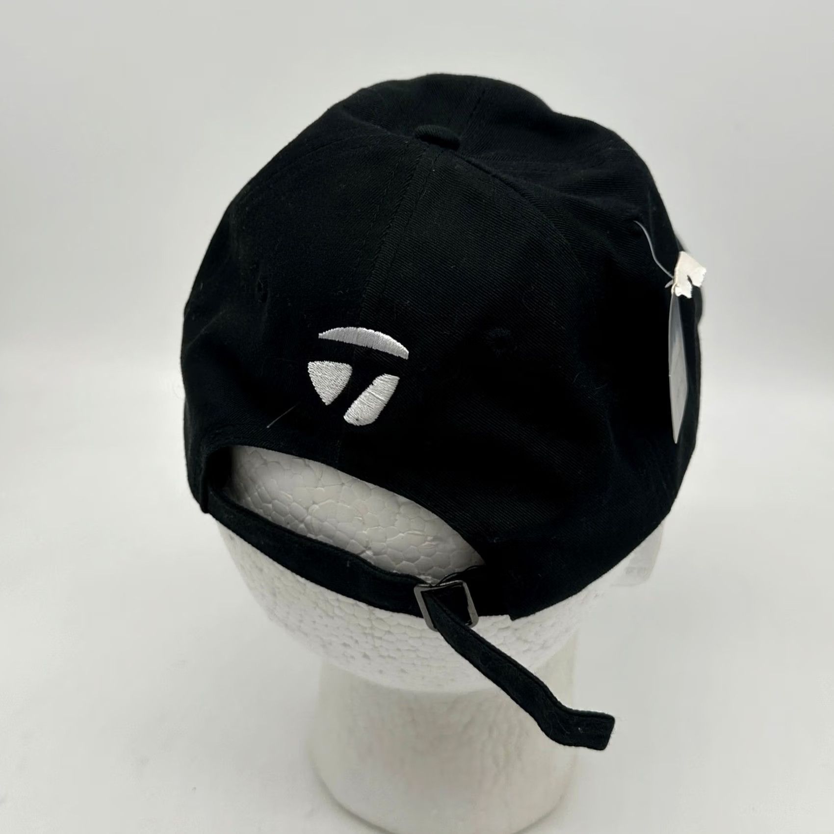 TaylorMade Taylor Made Mens Performance Hat OSFA Black Adjustable Golf Cap Embroidered NEW Size ONE SIZE - 2 Thumbnail