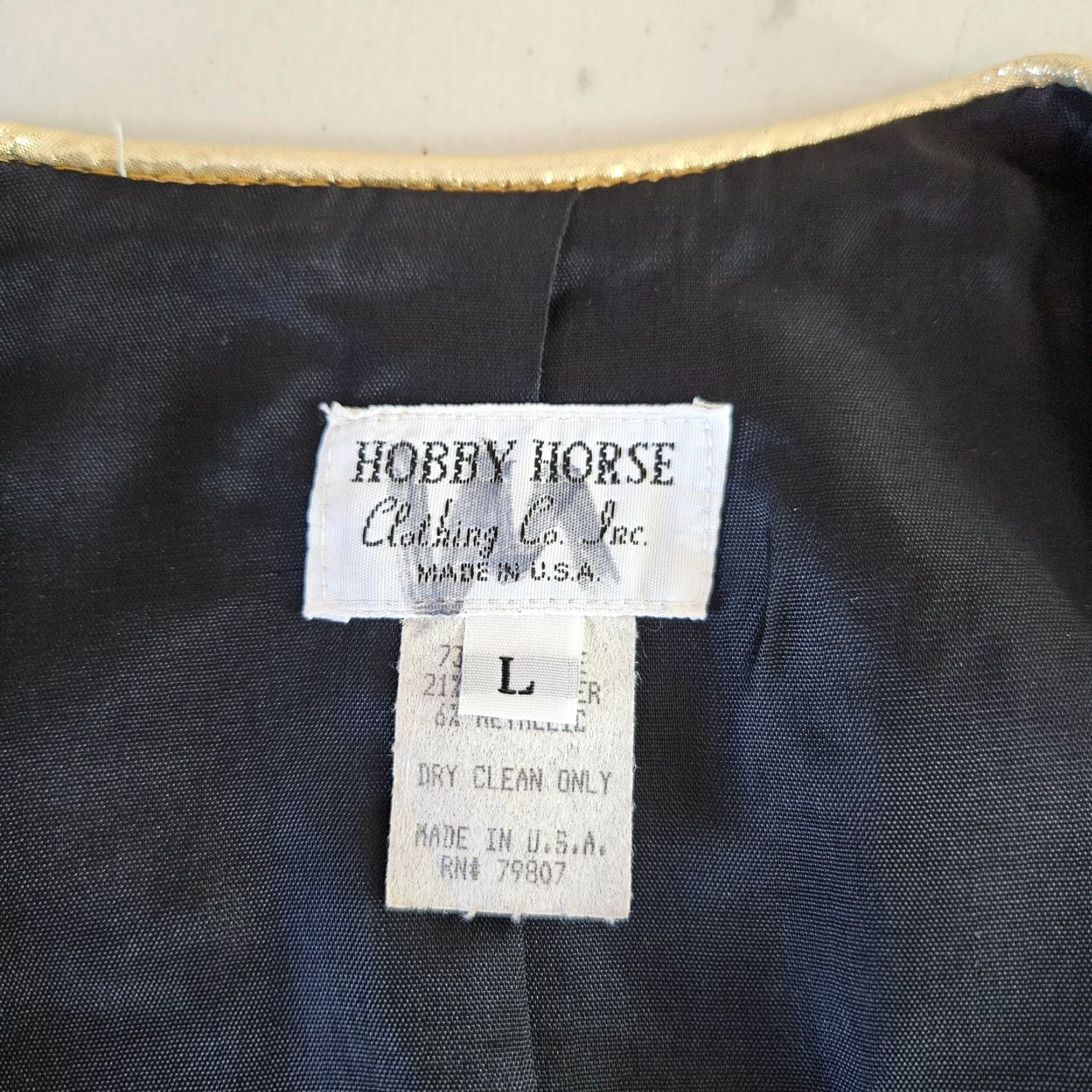Vintage Hobby Horse Vest Womens L Brown Front Button VEST Size Large Casual Size L / US 10 / IT 46 - 4 Thumbnail