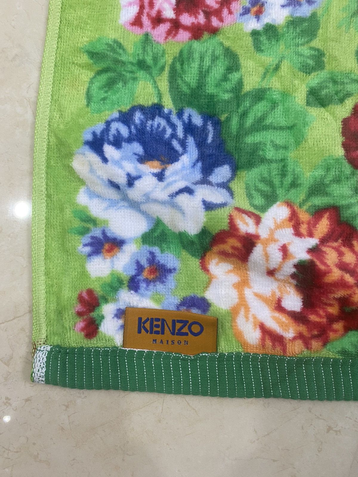 Japanese Brand 💥VINTAGE KENZO DEADSTOCK Japanese brand bath towel Size ONE SIZE - 4 Thumbnail