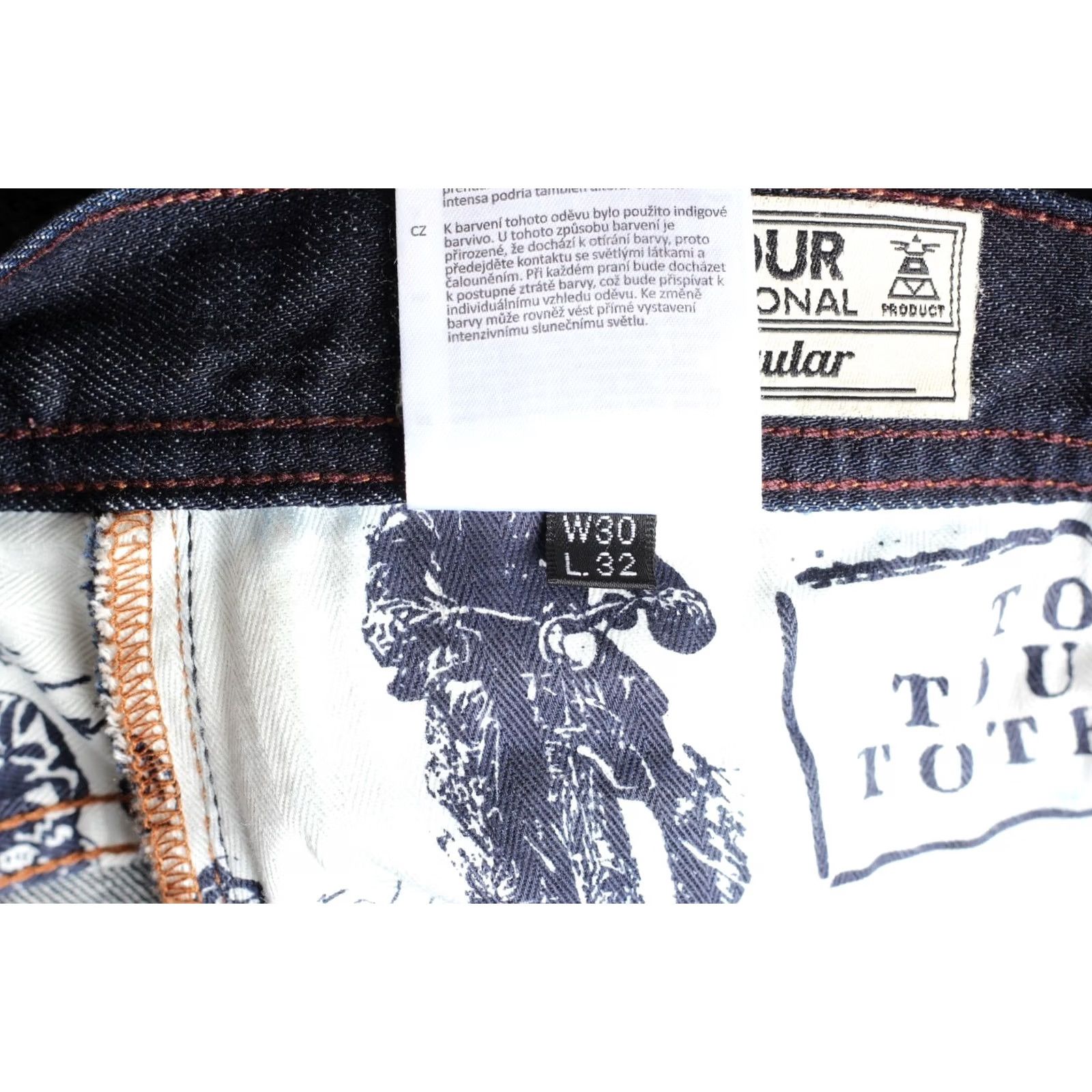 Barbour Barbour International Comet Regular Fit Jeans Men Size W30 L32 DZ6365 Size US 30 / EU 46 - 7 Thumbnail