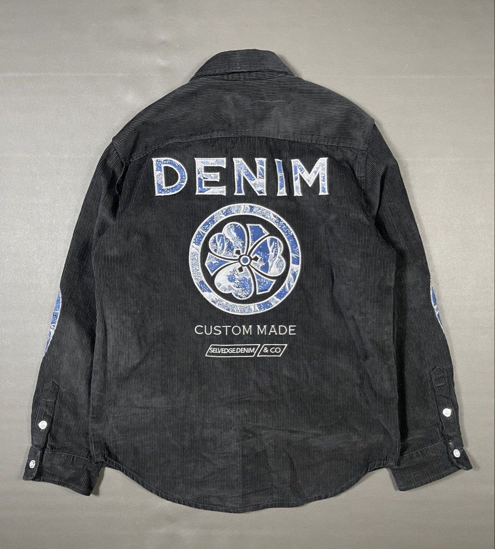 Oni Oni Denim corduroy long-sleeve shirt Size US XL / EU 56 / 4 - 2 Thumbnail