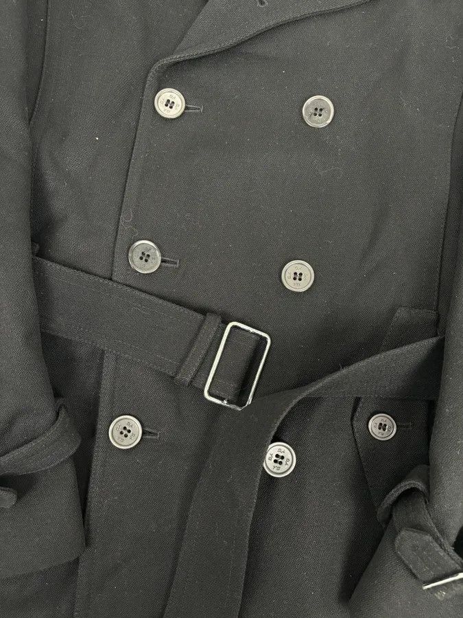 Daniele Alessandrini Daniele Alessandrini Black Classy Trench Coat Size US M / EU 48-50 / 2 - 10 Thumbnail