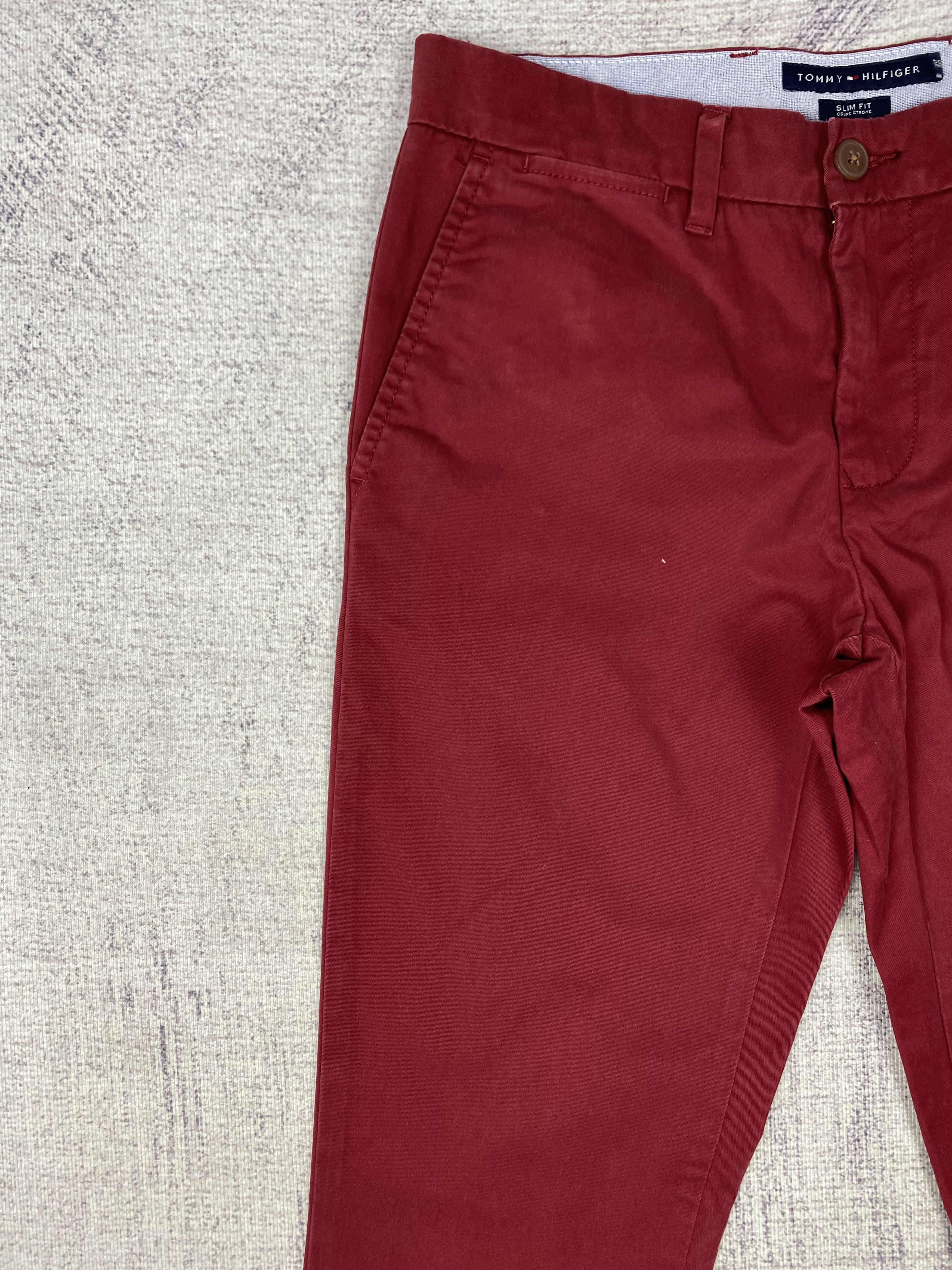 Tommy Hilfiger Vintage Tommy Hilfiger Slim Fit Pants P0487 Size US 30 / EU 46 - 4 Thumbnail