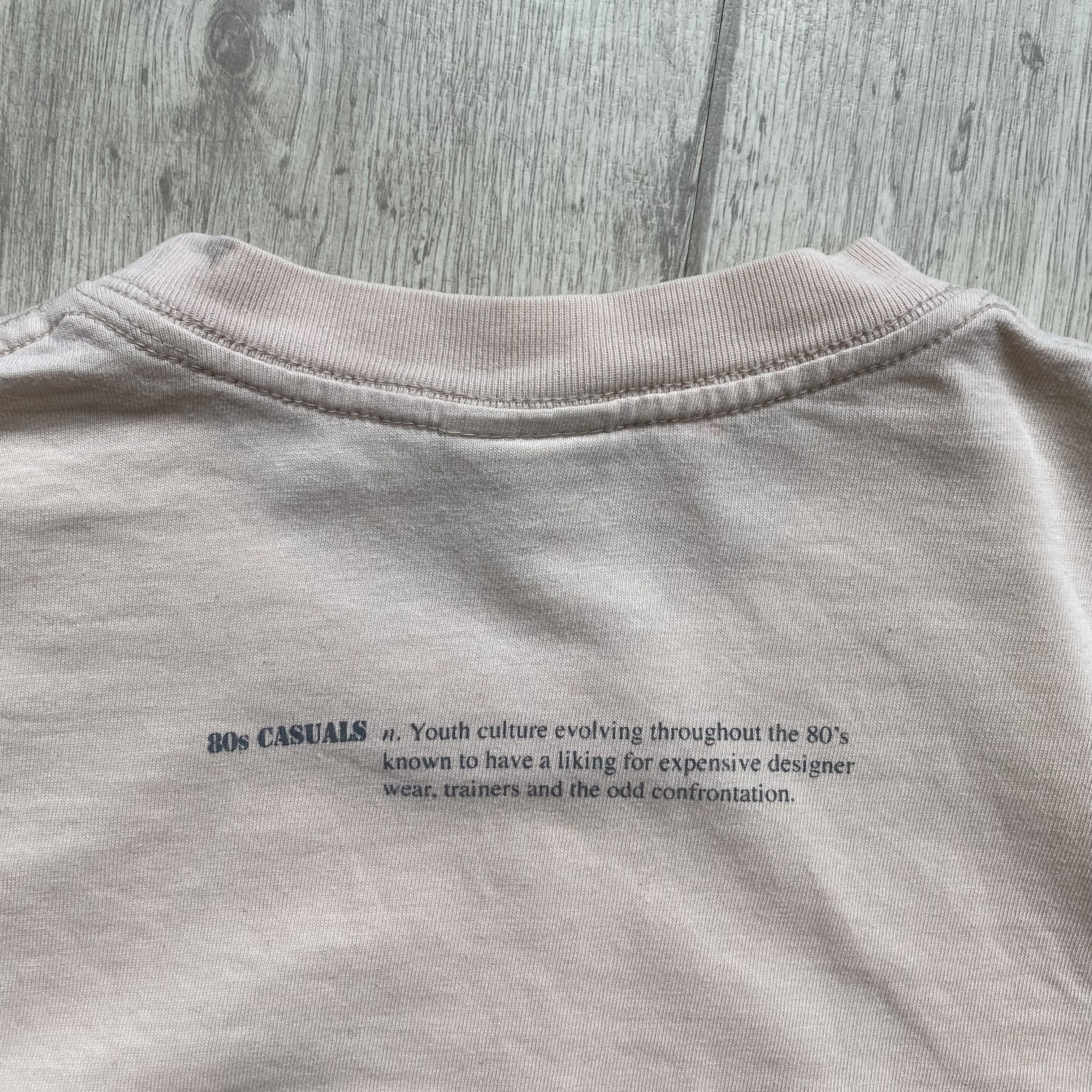 Vintage 👟Vintage 80s Casual England tee CP Company Burberry look Size US S / EU 44-46 / 1 - 9 Thumbnail