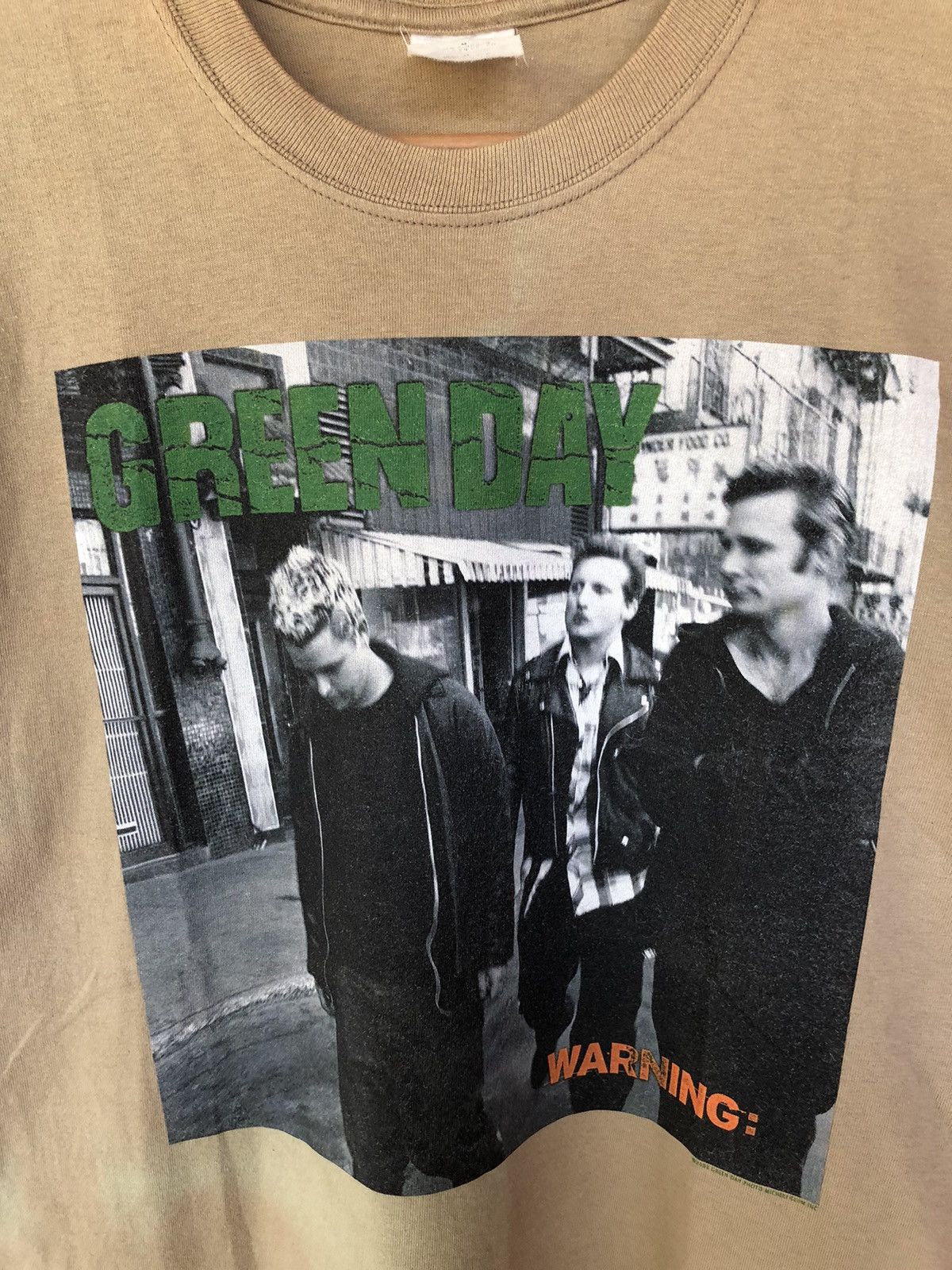 Band Tees Vintage Green Day Warning: Album Shirt Tee Size US M / EU 48-50 / 2 - 4 Thumbnail