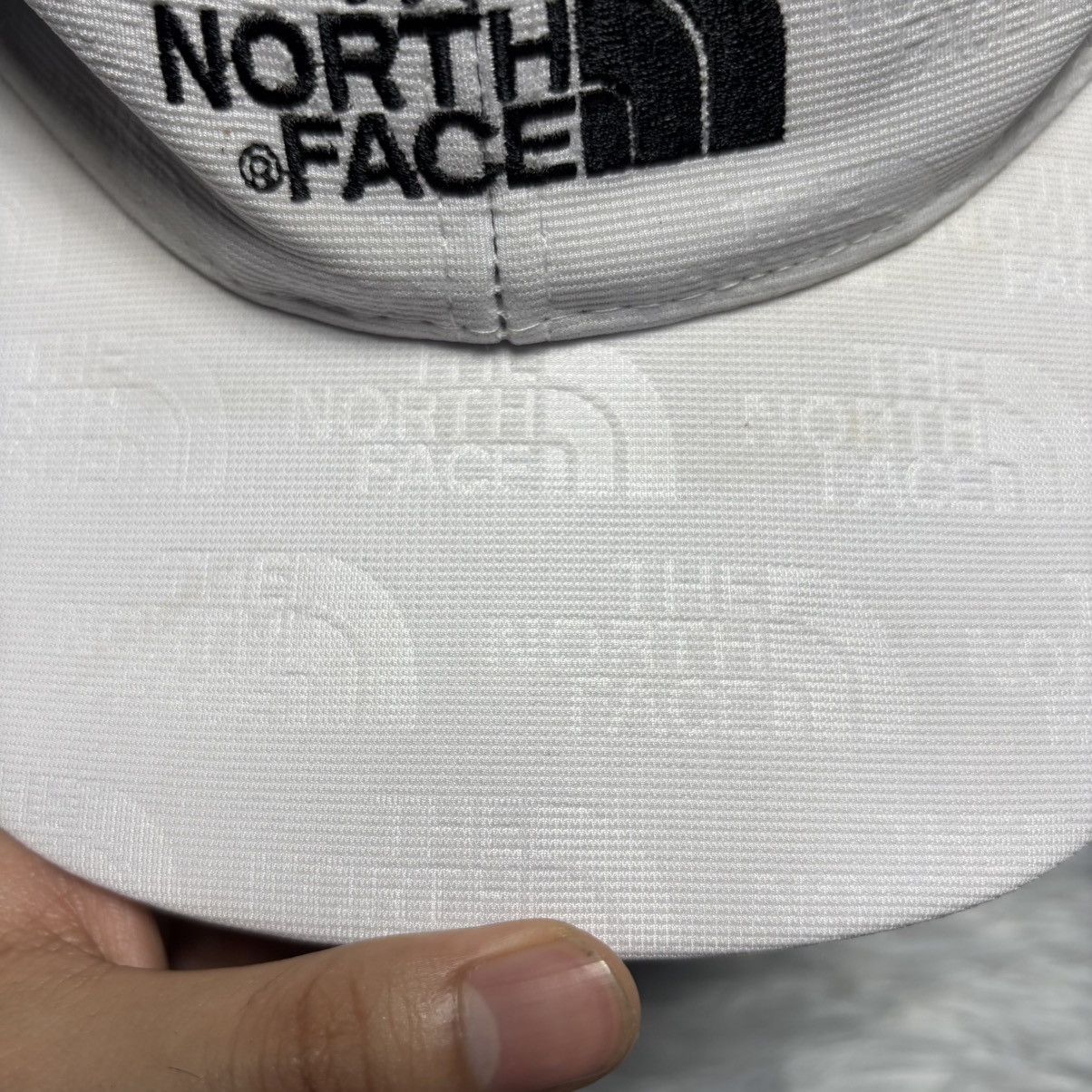 The North Face The North Face White Monogram Logo Baseball Cap Size ONE SIZE - 2 Thumbnail