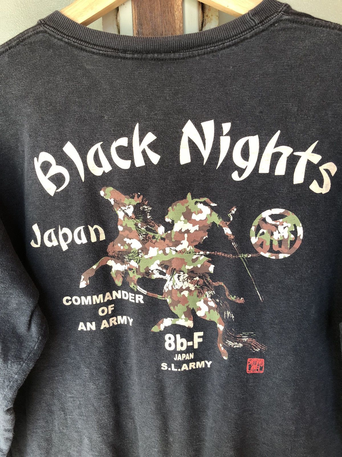 Japanese Brand Vintage Samurai Label Commander Of An Army Japan Shirt Tee Size US M / EU 48-50 / 2 - 9 Thumbnail