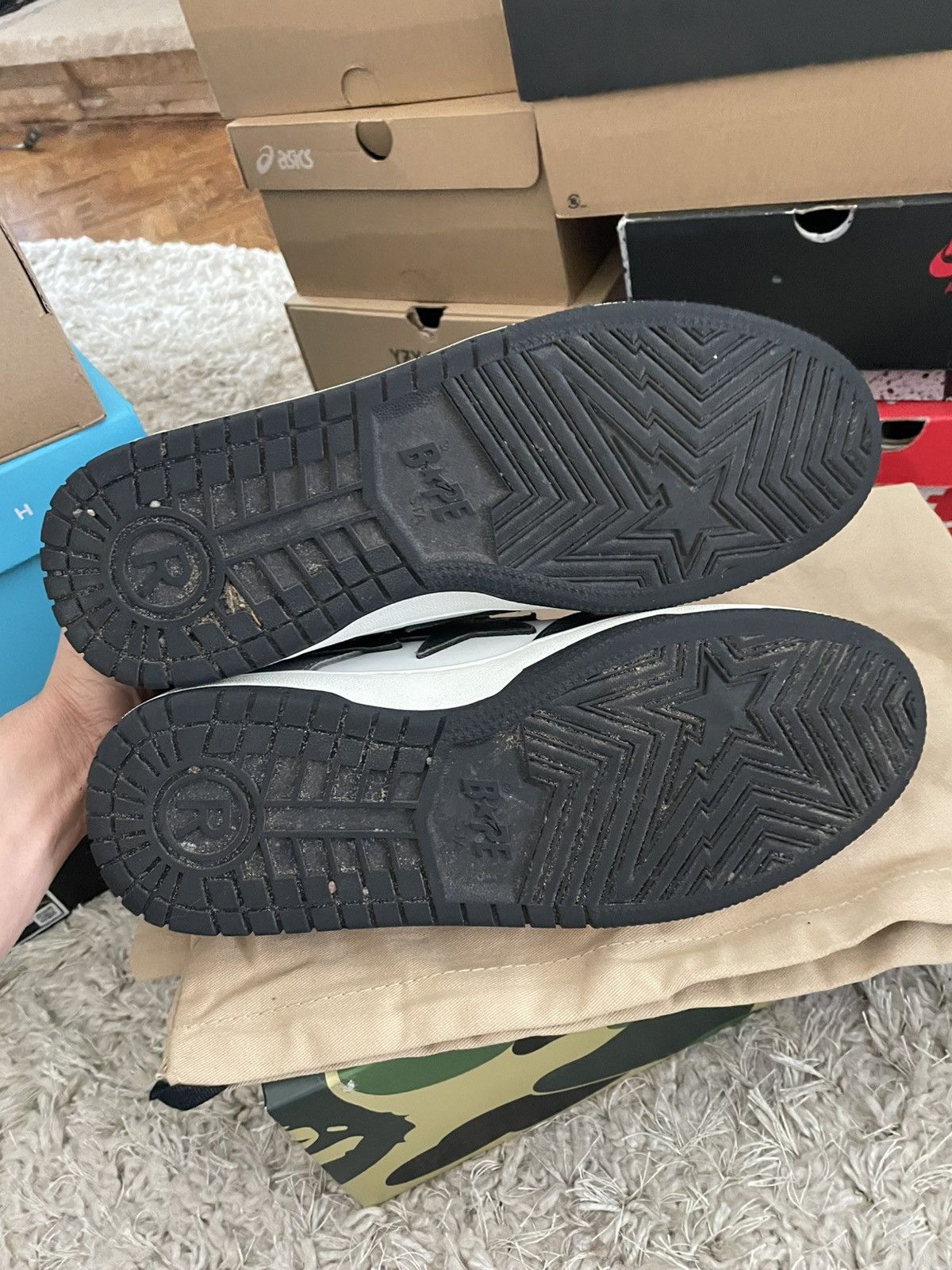 Bape Bape Sk8 Sta #5 M1 Black Size US 9.5 / EU 42-43 - 10 Thumbnail